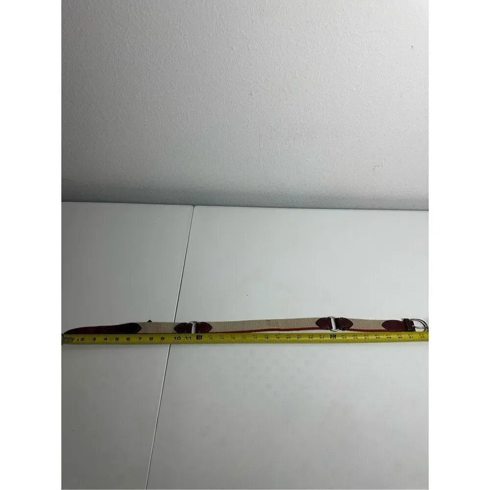 Tommy Hilfiger Vegan Leather Belt Size 31” See Description